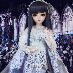 1/3 SD BJD Doll 24 18 Ball Jointed Dolls with Clothes Shoes Wig Makeup Xmas Gift