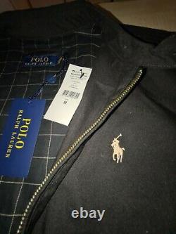 100% original Ralph Lauren black windbreaker jacket Size M, ideal Xmas gift