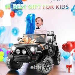 12/24V Large Ride On Truck Kids Electric Car Motorcycle for Kids Xmas Gift Toy