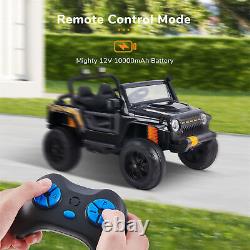 12V Electric Car Kids Ride on Truck Parent-child Car withRemote Control Xmas Gift