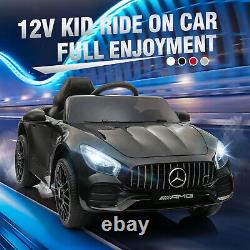 12V Electric Kids Ride On Car Toy -Mercedes Benz GT- Licensed MP3 Christmas Gift