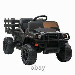 12V Kids Ride on Farm Tractor With Remote Control Electric Vehicle Christmas Gift