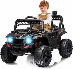 12V Ride On Car RC Truck Remote Control Electric Power Kid Christmas Gift