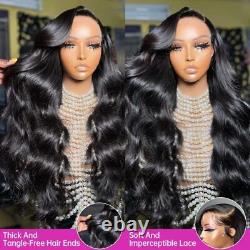 13x4 Body Wave HD Lace Front Wigs Human Hair 180% Glueless Wigs Christmas Gifts
