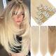 180g Thick Double Weft Clip In Real Human Hair Extensions Full Head Xmas Gift Us