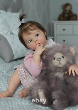 24'' Reborn Baby Doll Realistic Silicone Newborn Lifelike Toddler Xmas Gift Toys