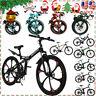 26 Folding Mountain Bike/full Suspension 21 Speed Bicycle Disc Brakes Xmas Gift