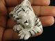 3ct Black & White Sim Diamond Men Tiger Panther Pendant Free Gift Stud Christmas