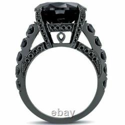 5.35 Ct Round Diamond Engagement Ring Lab Created Christmas Gift
