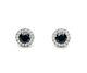 5 Ct Black Diamond Stud Earrings, Certified Aaa Grade Christmas Gift