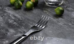 6PCS Forks Set Damascus Steel kitchen Table Dinner Steak Cutlery G10 Handle