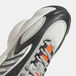 Adidas 4D Krazed Men's US 13 Gray Black Silver Orange 3D Printed Lifestyle CMFT