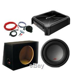 Alpine Type R 10 Subwoofer + Pioneer GMD Bass Package Deal 2250 Watts