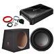 Alpine Type R 12 Subwoofer + Pioneer Gmd Bass Package Deal 2250 Watts