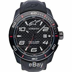 Alpinestars Tech Watch 3h Stainless Black Steel Case And Silicon Strap Xmas Gift