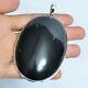 Anniversary Gift For Her Black Onyx Gemstone Pendant Silver Jewelry 17300