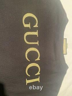 Authentic Gucci ACDC sweat shirt Large RARE! Great Valentine Gift