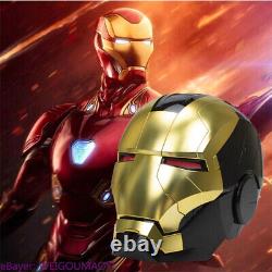 AutoKing Iron Man Black Golden MK5 Mask Helmet Voice Control Wearable Xmas Gift