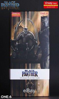 Avengers Infinite Wars 1/6 Black Panther Crazy Toys Action Figure Christmas Gift