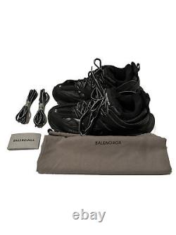 Balenciaga Men's Track Sneaker In Black Size 44 US 11 with Dust Bag and Card