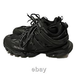 Balenciaga Men's Track Sneaker In Black Size 44 US 11 with Dust Bag and Card