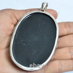 Birthday Gift For Her Black Onyx Gemstone Pendant Sterling Silver Jewelry 17260