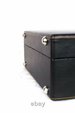 Black Butterfly Wooden Matt Briefcase Bar Set Black (Best gift for Christmas)