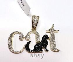 Black Cat Necklace Charm In Women's Jewelry. Nice Gift. New Tags
