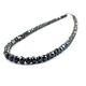 Black Diamond Beads Necklace, 8 Mm Certified, Great Gift! Watch Video