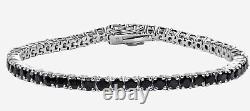 Black Diamond Bracelet Onyx Chain Bracelet Black Onyx Jewelry Gift For Daughter