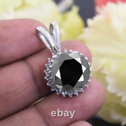 Black Diamond Pendant 10 Ct Quality AAA Certified! Birthday gift, Gift for part