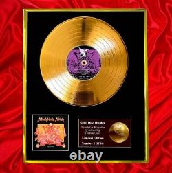 Black Sabbath Sabbath Bloody Sabbath Gold Disc Award LP Record Christmas Gift