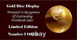 Black Sabbath Sabbath Bloody Sabbath Gold Disc Award LP Record Christmas Gift