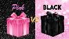 Black Vs Pink Choose Your Gift Elige Tu Regalo