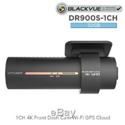 BlackVue DR900S-1CH 4K Front Dash Cam (32GB) Wi-Fi GPS Cloud BNIB