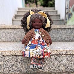 BlissfulPixie African Black Skin Doll Christmas Collector Birthday Gift 12-Jola