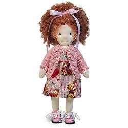 BlissfulPixie Handmade Waldorf Doll 12 Stuffed Plush Birthday Xmas Gift -Autumn