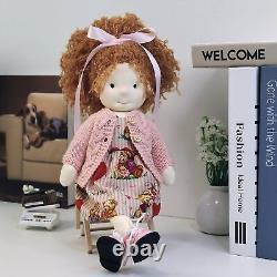 BlissfulPixie Handmade Waldorf Doll 12 Stuffed Plush Birthday Xmas Gift -Autumn