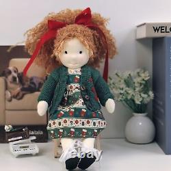 BlissfulPixie Waldorf Doll Handmade Stuffed Plush Toy Kid Christmas Gift -Cora