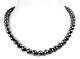 Certified 12 Mm Black Diamond Necklace 36 Inches Aaa Quality! Anniversary Gift