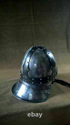 Christmas Gift Medieval Knight Steel Norman Helmet Best Head Protect Item