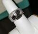 Christmas Gift Special Mouse Ring 1.25 Ct Black Cubic Zirconia