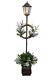 Christmas Lamp Post Prelit Greenery In Out Door Gift Decor Iron Led Fairytale