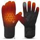 Christmas Xmas Gift Winter Heated Gloves Thin Battery Electric Warm Liners Glove