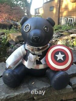 Christmas gift idea Coach Marvel Captain America Collectible Bear LAST ONE