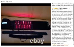 DGYAO Red Light Therapy Infrared Light Pad Back Pain Relief for Xmas Gift