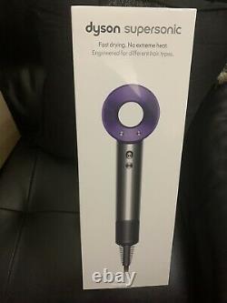 DYSON HD03 Supersonic Hair Dryer Xmas Gift Edition Purple/black+Display Stand