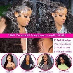 Deep Wave Remy Human Hair Wigs Christmas Gift HD Lace Front Wigs for Black Women
