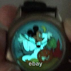 Disney Mickey Mouse Watch Halloween Light Ghost Hunting Credit Card Gift