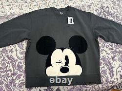 Disney X Coach Wink Mickey Mouse Sweater Christmas Gift Large BNWT